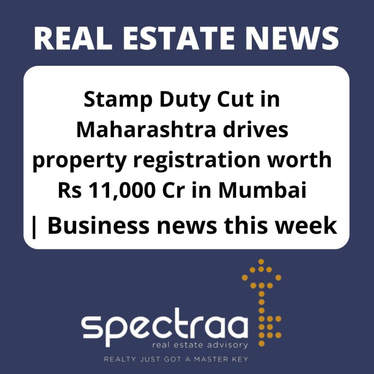 Stamp Duty Cut in Maharashtra drives property registration worth Rs